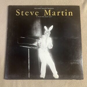 Steve Martin A Wild and Crazy Guy Vinyl LP 1978 Warner Bros HS 3238 with Poster